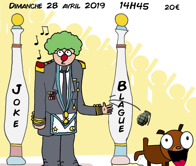 5ème Festival d’humour maçonnique d’Aix en Provence, le 28 avril 2019