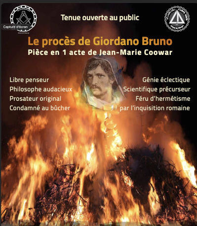 Le procès de Giordano Bruno, le 25 novembre 2025