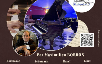 Récital de piano par Maximilien Borron, Marseille le 18 octobre 2025